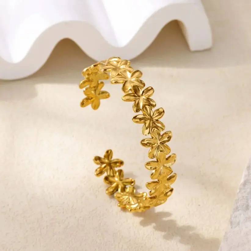 Elegant Jewelry Gold Stainless Steel Gift