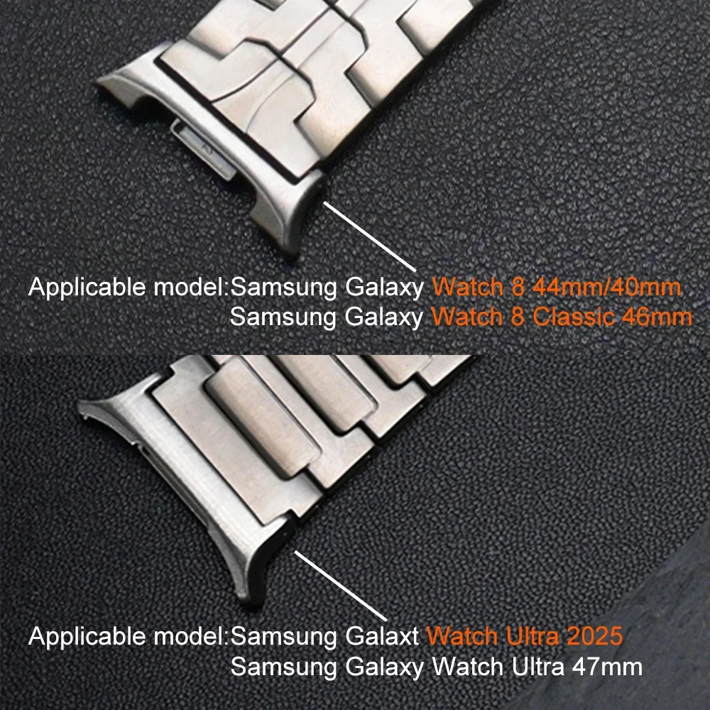 Luxury Stainless Steel Metal Watchband