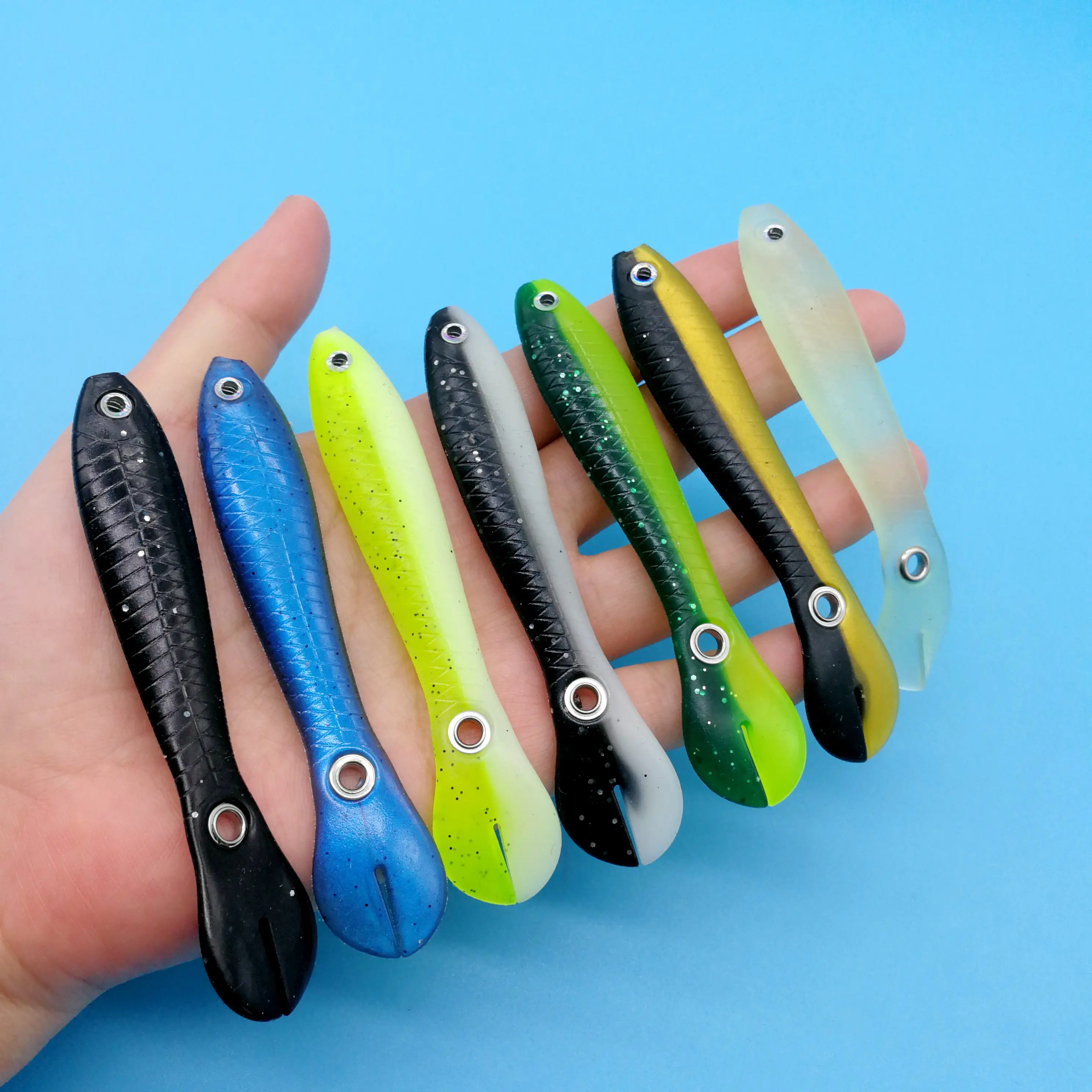 

Рыболовная приманка HOOFISH 2 г/6 г, 3 шт., силиконовая искусственная плавающая Мягкая приманка, Аксессуары для рыбалки