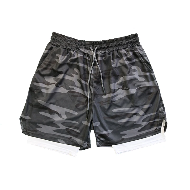 Gray Camo White