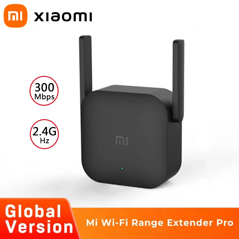 

Global Version Xiaomi Mi Wi-Fi Range Extender Pro Mijia Wifi Amplifier Router 300M 2.4G Repeater Network Mi Wireless Router Home