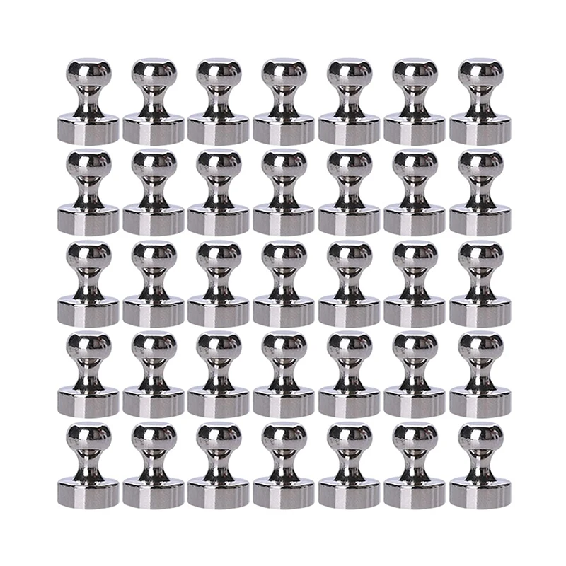 

3/5/10/12Pcs Super Strong Neodymium Magnet Refrigerator Magnet Magnetic Push Pins Sucker Thumbtack Magnet PushPin for Whiteboard