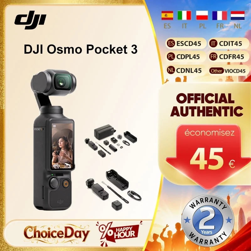 Kamera DJI Osmo Pocket 3 z EU za $382.69 / ~1423zł