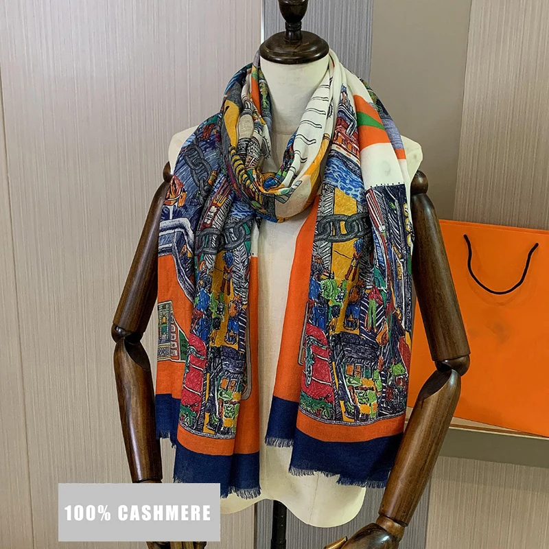 Рисунок 6 - Длинный кашемировый шарф