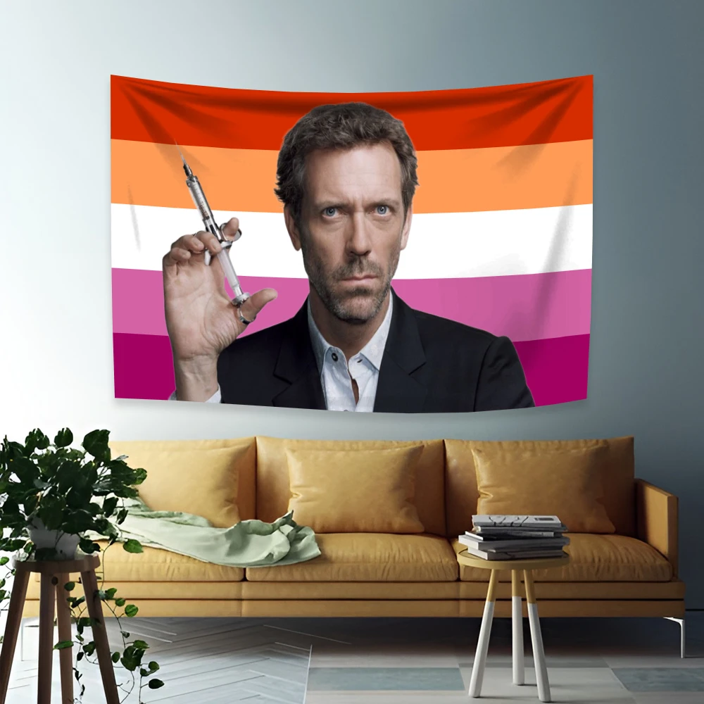 House M.D. Doctor Group Meme Tapestry - Music Wall Hanging Décor