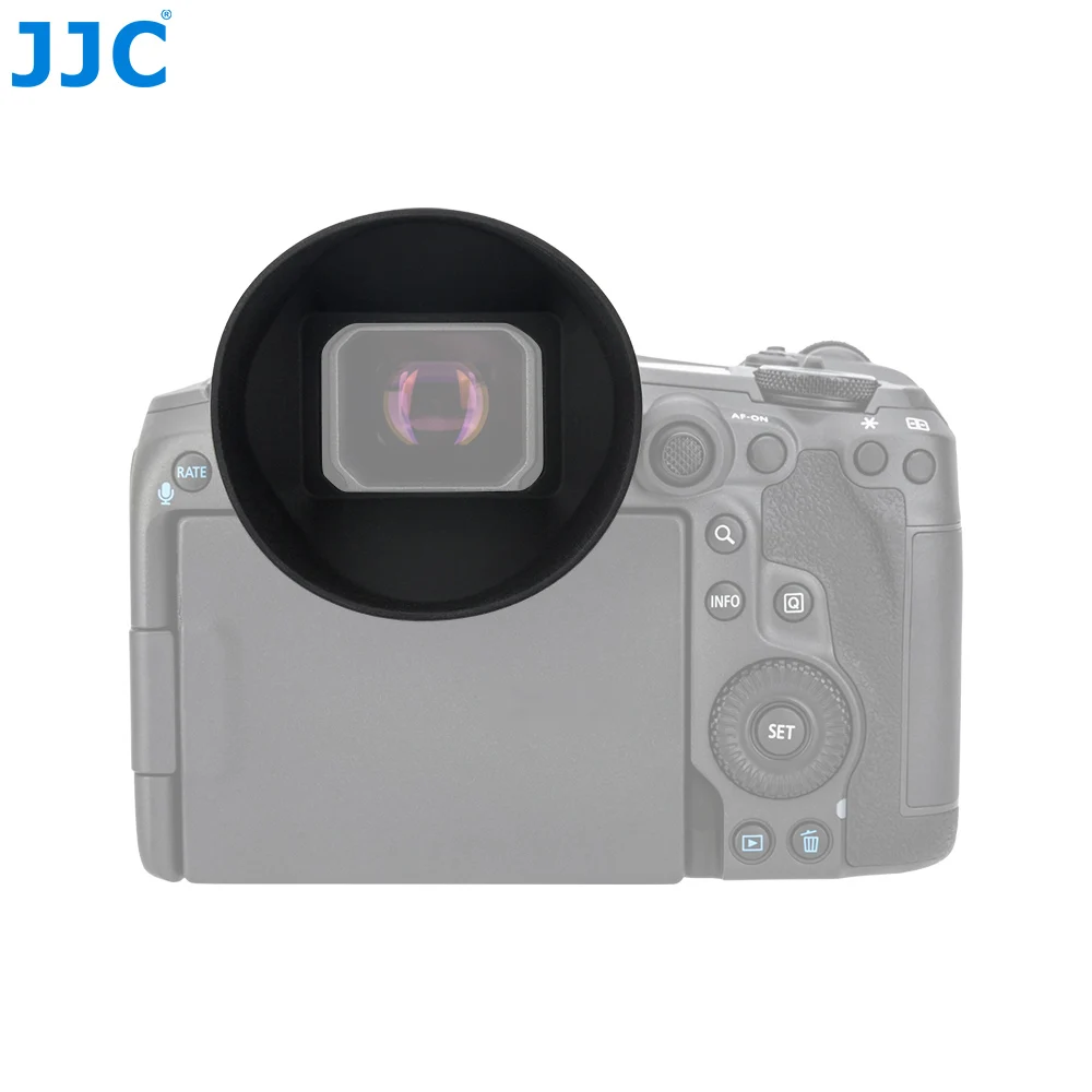 JJC EOS Mark R5 II Augenmuschel Weicher Silikon-Kamera-Augenmuschel-Sucher Speziell Entwickelt für Canon EOS Mark R5 II – Detail 5