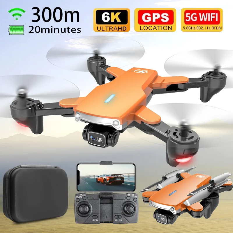 

RC Drone UAV with 4K HD Aerial Photography Dual Cameras Remote Control Quadcopter S169 Electric Dimming Flow Position Aircraft