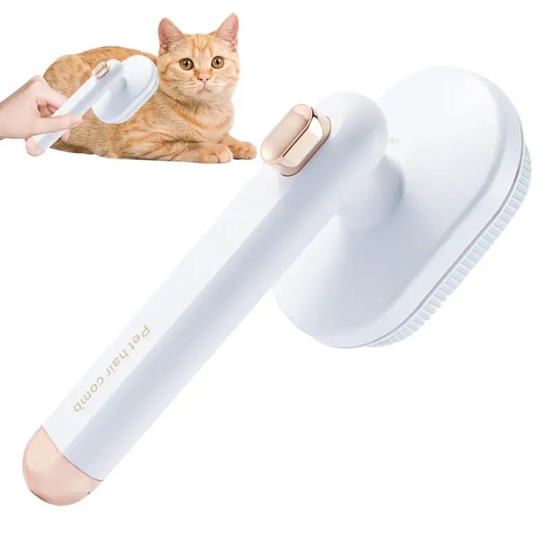 

Pet Brush Comb Tick Remover Cattle Massager Double Sided Shedding Tool Hair Removal Scrapper Puppy Kitten Grooming Accessories