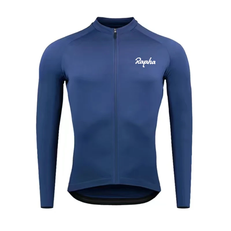 Man Cycling Jersey 2024 Summer Breathable Long Sleeve Men's Cycling Clothing MTB Road Anti-UV Men's Cycling Shirt 3