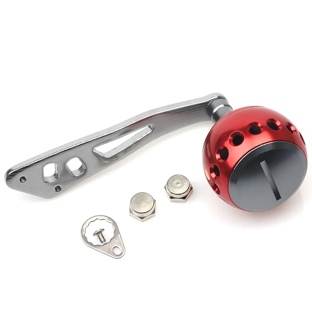 baitcasting reel knob replacement Fishing Handle, Durable Metal Power Handle with Assembly Parts Reel Grip for Anglers Freshwater Saltwater Fishing : Sports & Outdoors Made from metal DIY Titanium Alloy Handle Knob