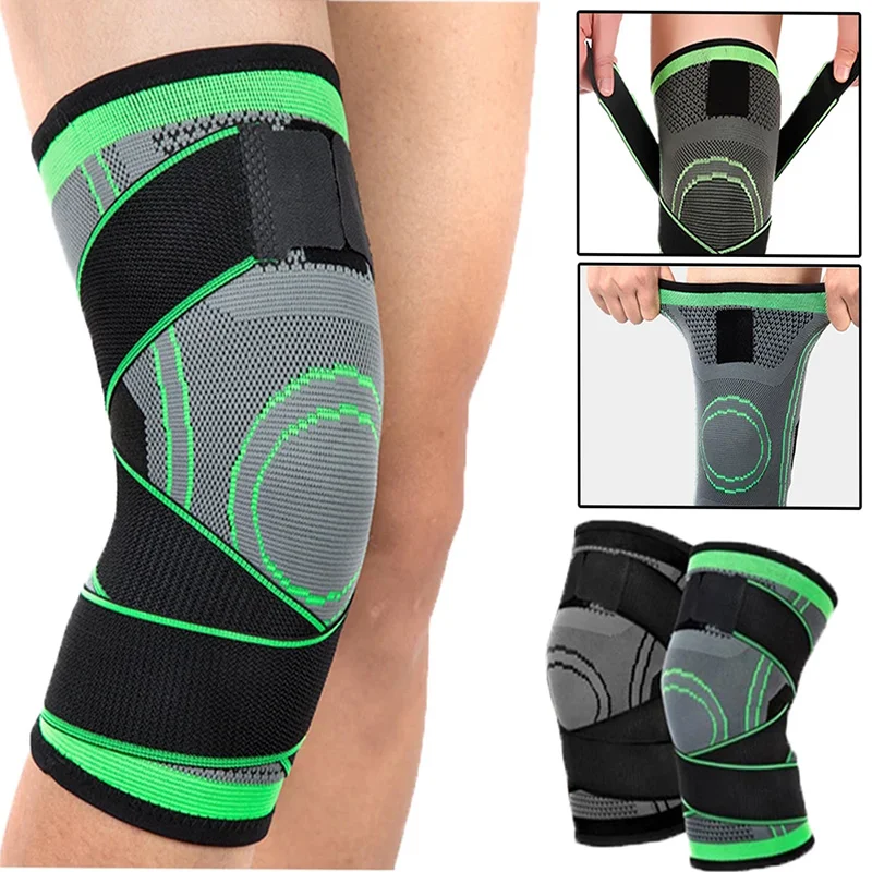 Professional Knee Brace Compression Knee Sleeve Support Bandage for Pain Relief Medical Pad for Running Workout