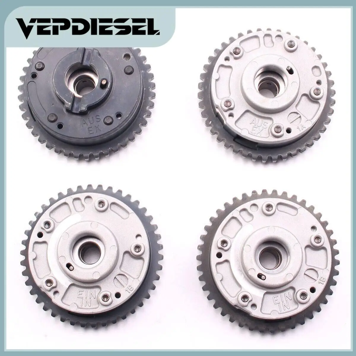 

4pcs Timing Camshaft 11367506776 11367534718 For BMW 545i 650i 745i X5 E60 E63 E65 E53 E70 4.4 4.8L V8 N62B40 N62B44