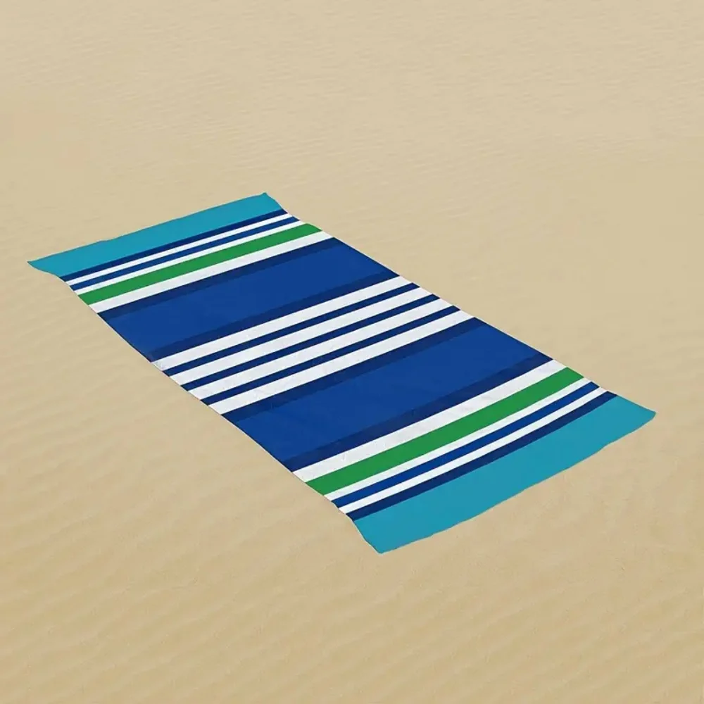 serviette de plage, microfibre, absorbante, yoga, piscine, plage, sauna, douche