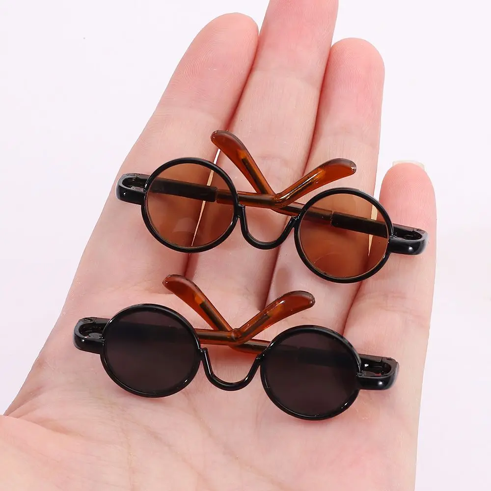 AC Metal Round Frame Glasses for 1/4 BJD Dolls