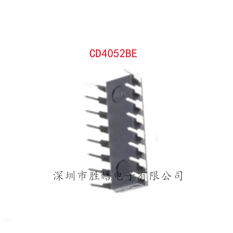 

(10PCS) NEW CD4052BE CD4052 4052BE The Multiplexer Signal Splitter CD4052BE Straight Into DIP-16 Integrated Circuit