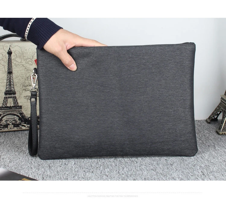 Bolso de mano para hombre, nuevo bolso informal de gran capacidad A4, bolso de archivo, bolsos de mano Oxford de moda para hombre