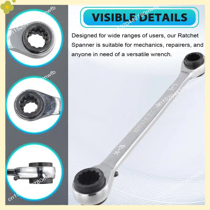 Double End Ratchet Wrench 4