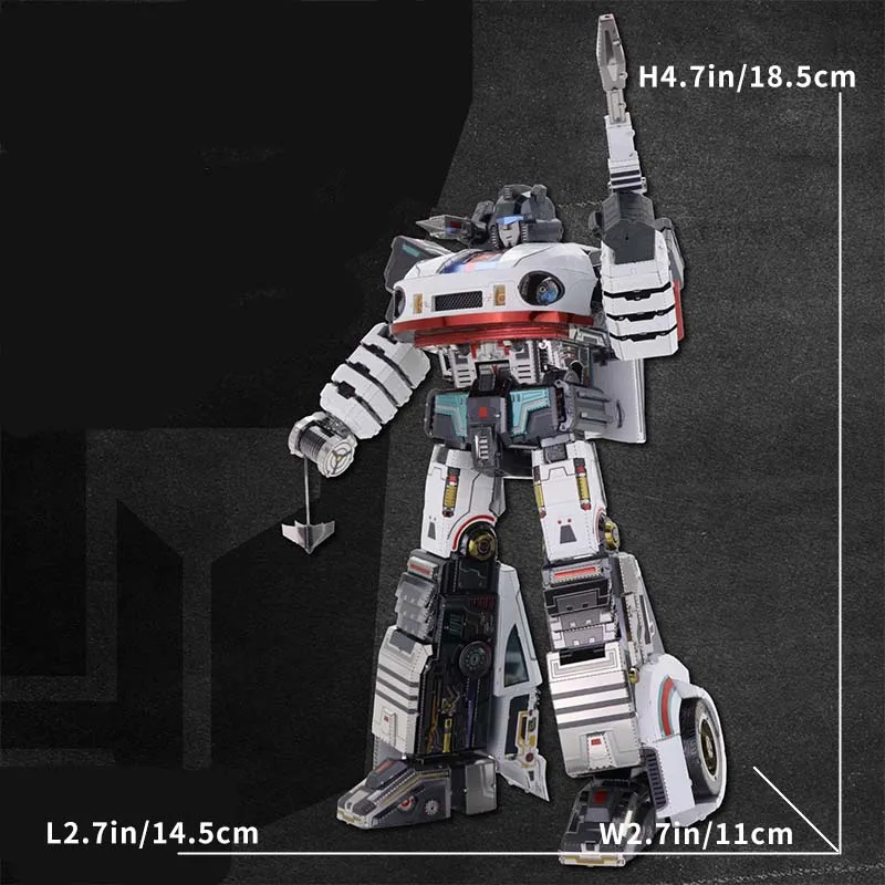 Metal Assembly Model DIY Robot 3D Stereo Puzzle Kit High Collection Difficulty 5