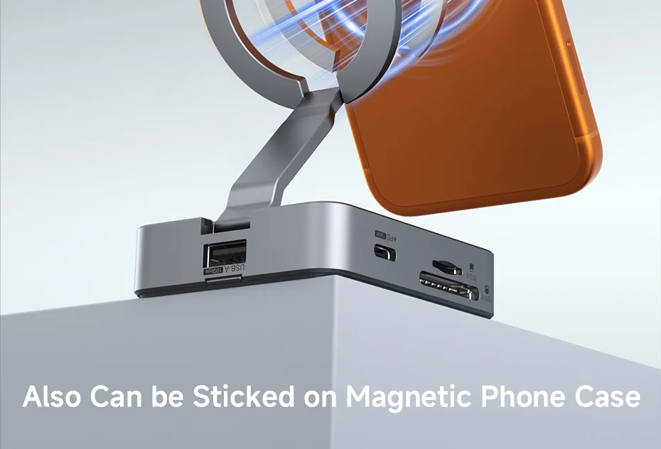 Hagibis Magnetic Stand USB-C Hub with M.2 SSD CMC10