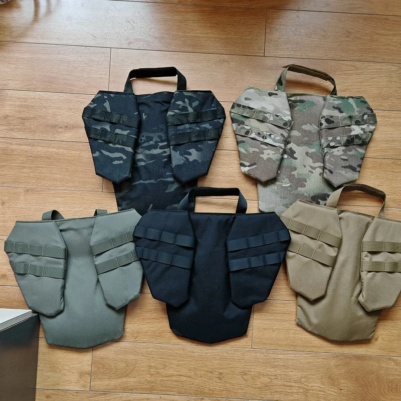 Outdoor MOLLE Panel Vest Universal Crotch Protection