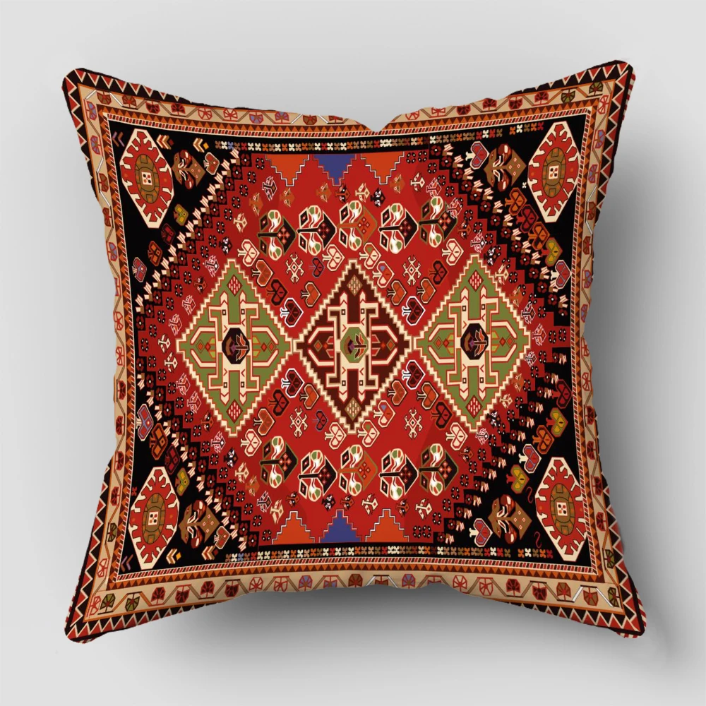 Persian Plush Decorative Pillowcase 2