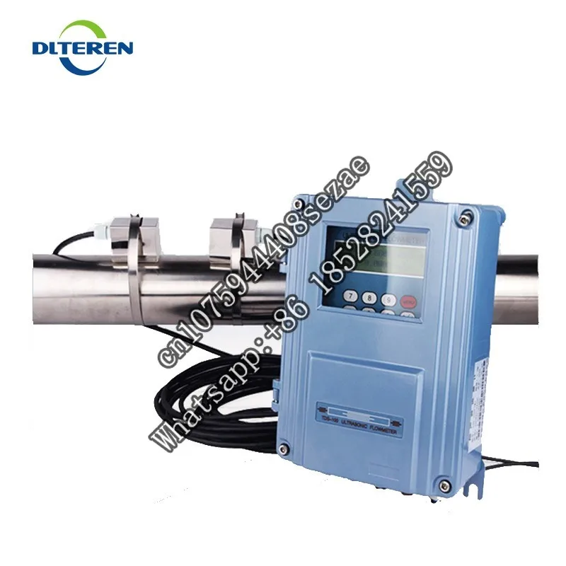 

Wall-mount contactless ultrasonic digital water flow meter