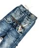 Hip Hop Rock Revival Embroidered Jeans 2024 New American Style Street Wear Loose Casual Y2k Wide Leg Jeans Fall Guys Men Jeans 3