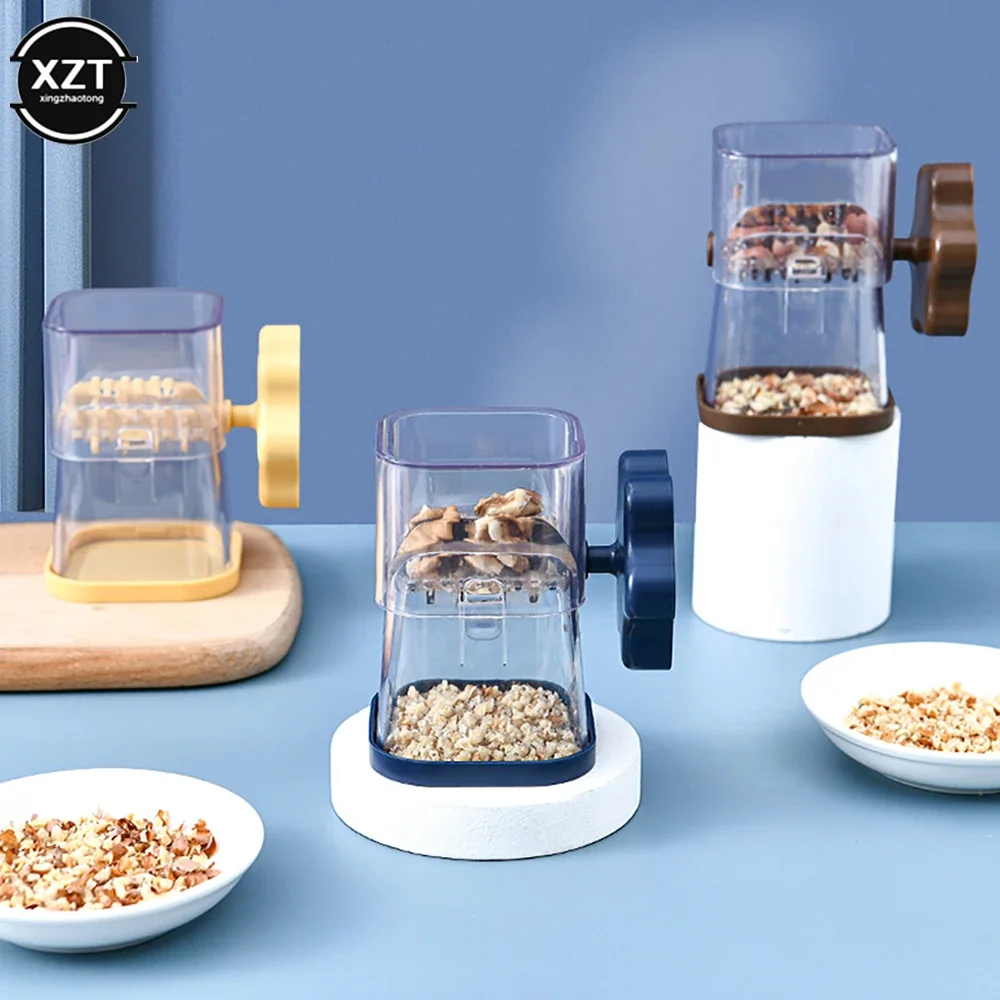 Nut Crusher Manual Peanut Paste Masher Portable Dried Fruit Crusher Grinder Hand Walnut Chocolate Chopper Kitchen Accessories nut crusher