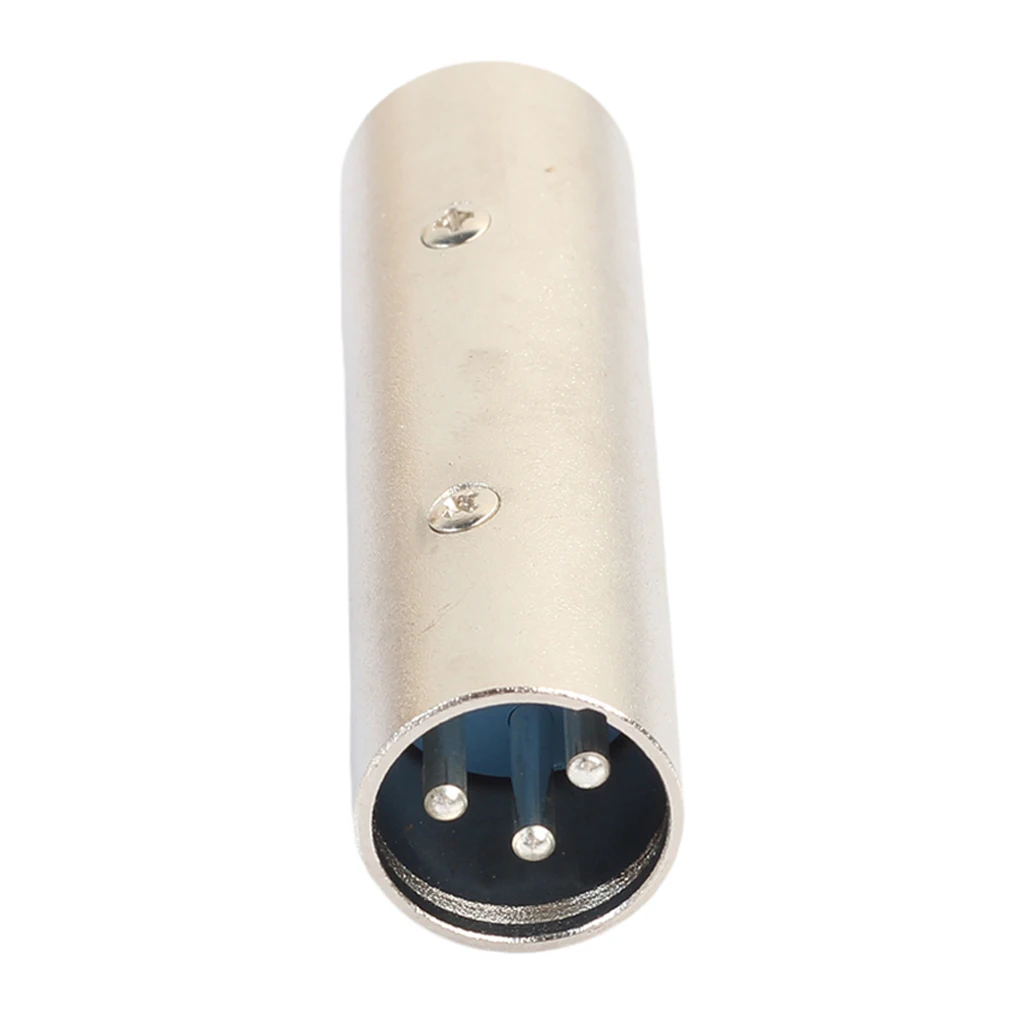 N256R 슈퍼 XLR 남성-남성 어댑터, XLR 3핀 남성-남성 커넥터 커플러, 마이크 라인 어댑터 -2개 팩