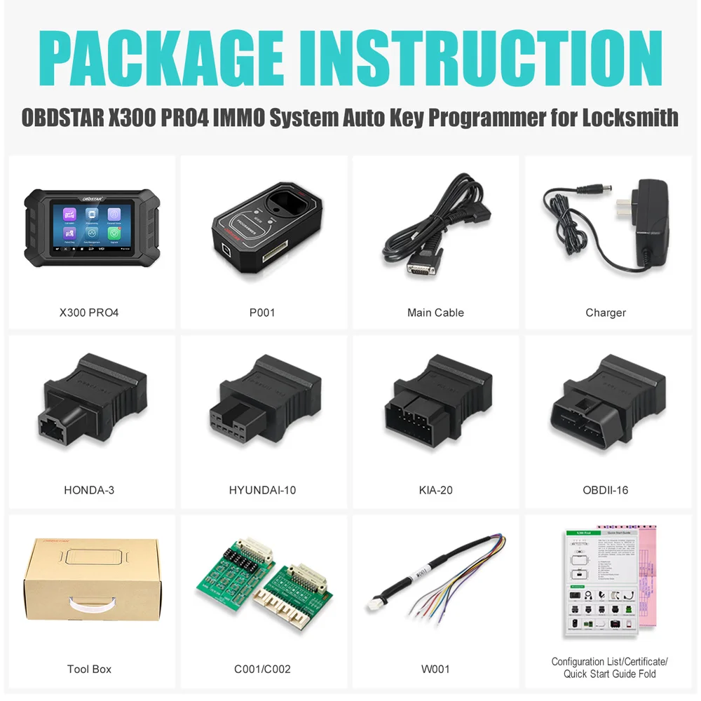 OBDSTAR X300 Pro4 Pro 4 Key Master 5 Auto Key Programmer IMMO Version for Locksmith with Optional Simulator for Toyota