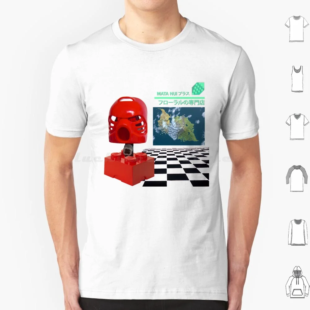 Machintosh Plus Mata Nui T Shirt 6Xl Cotton Cool Tee Bionicle Toa Mata Nui Robot Kopaka Lewa Tahu Kanohi Meme Onua Matoran