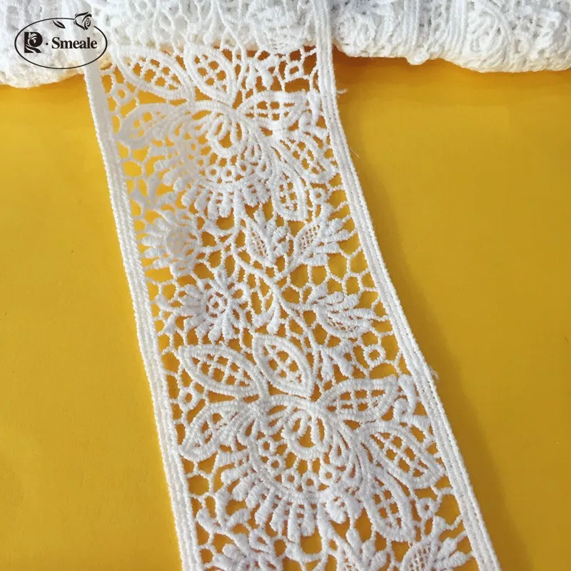 

Кружевная ткань для рукоделия, Водорастворимая, с вышивкой, RS1745, 5 ярдов/партия
