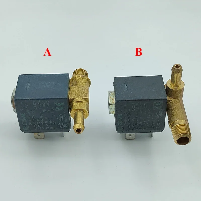 Italy CEME SERIE 588 AC 220V 230V Electric Brass Solenoid Valve Normally Closed Steam Iron Gas Hot Water Flow Control Valve