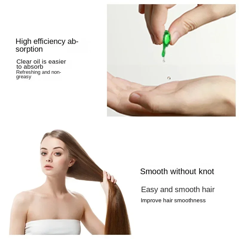 Hair Treatment Capsule 30pcs Nourish Vitamin Smooth Silky Keratin Complex Oil Natural Extract Quick Repair
