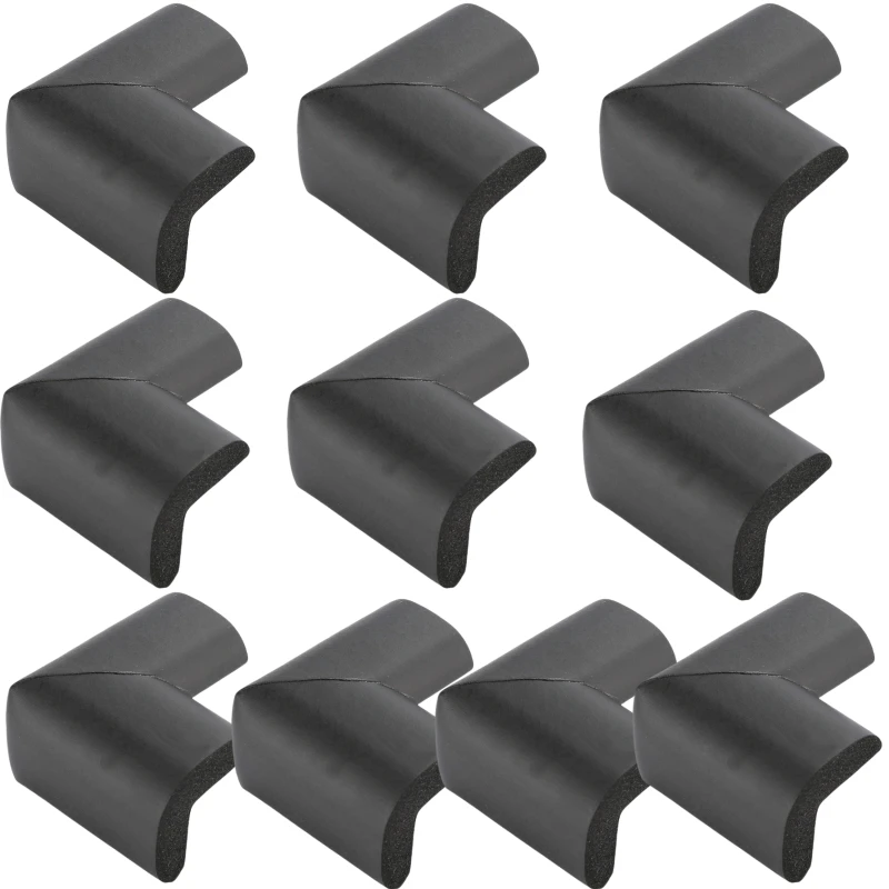10-Pack Soft Foam Child Safety Corner Protectors with Adhesive
