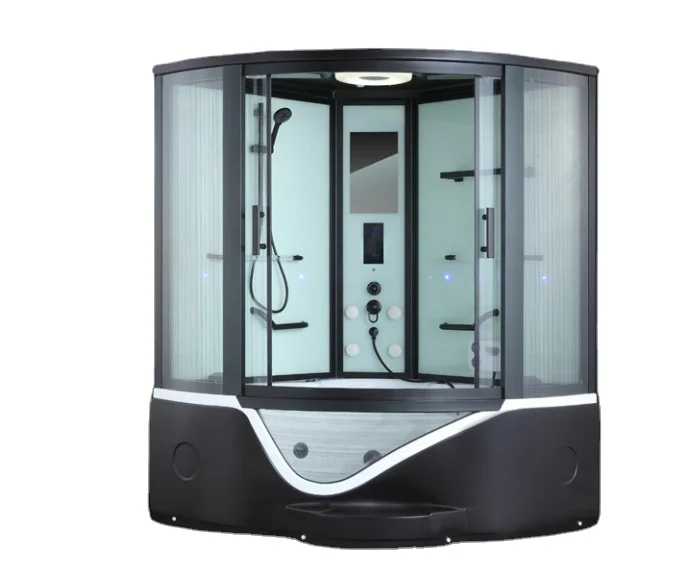 

Душевая кабина для взрослых, Паровая душевая кабина с гидромассажной ванной