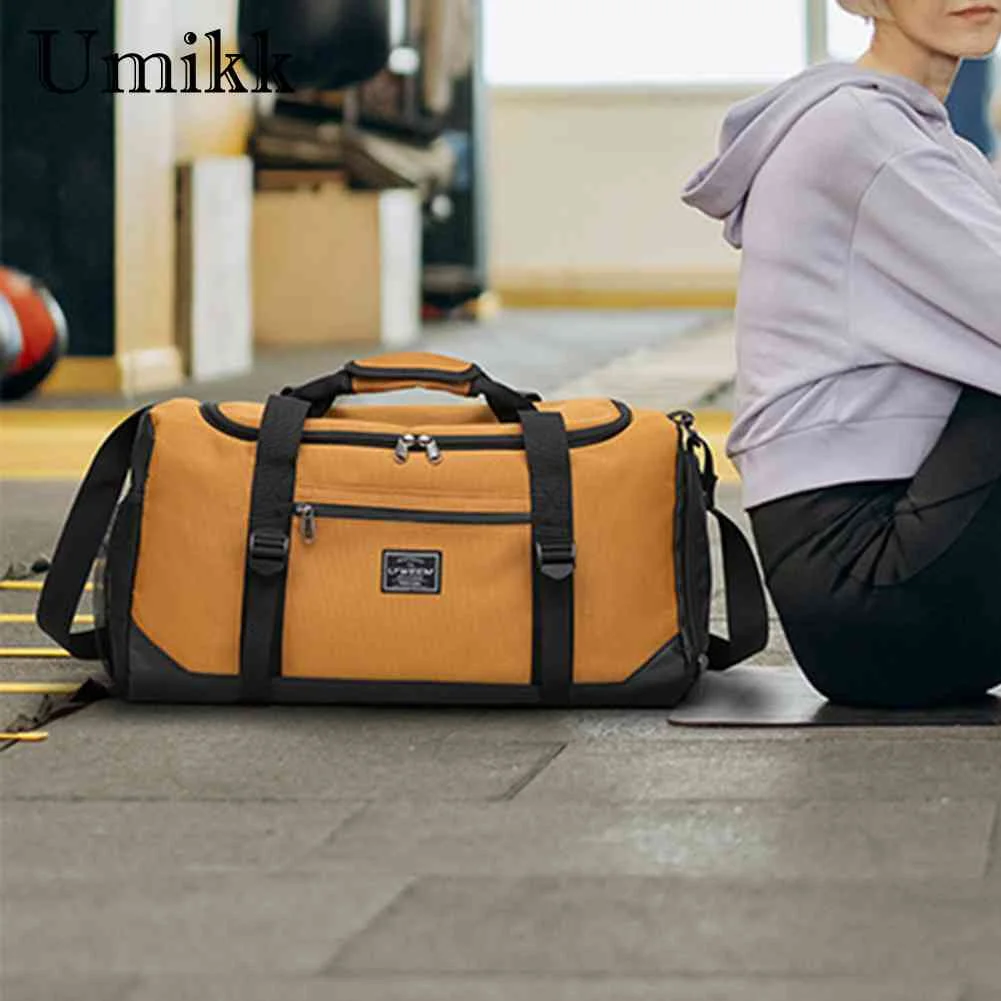 Lieonvis Travel Duffel Bag 19x10x11 Large Capacity Carry on Hand Luggage Bag Travel Holdall Bag Waterproof Oxford Cloth Travel Shoulder Bag