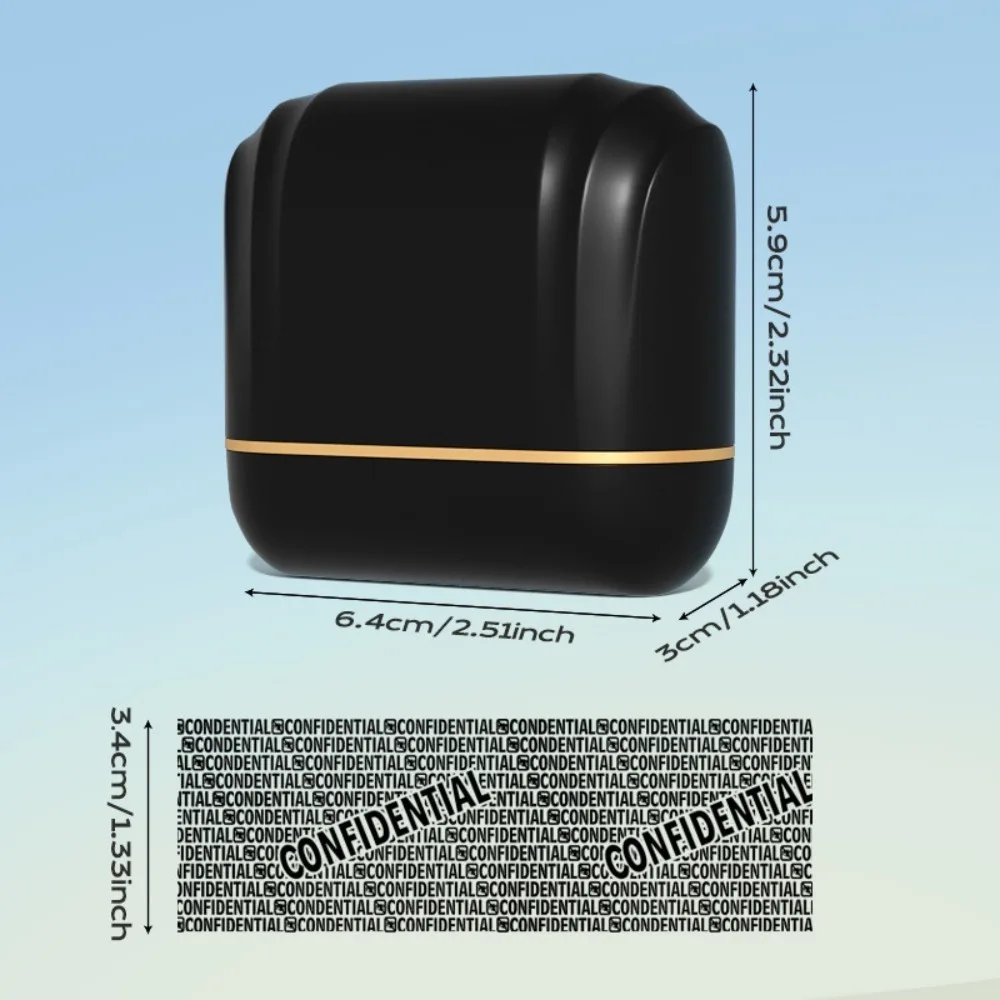 넓은 크기의 신원 개인정보 보호 롤러, 기밀 주소 차단, 개인 정보 보호, 신원 도용 방지 롤러