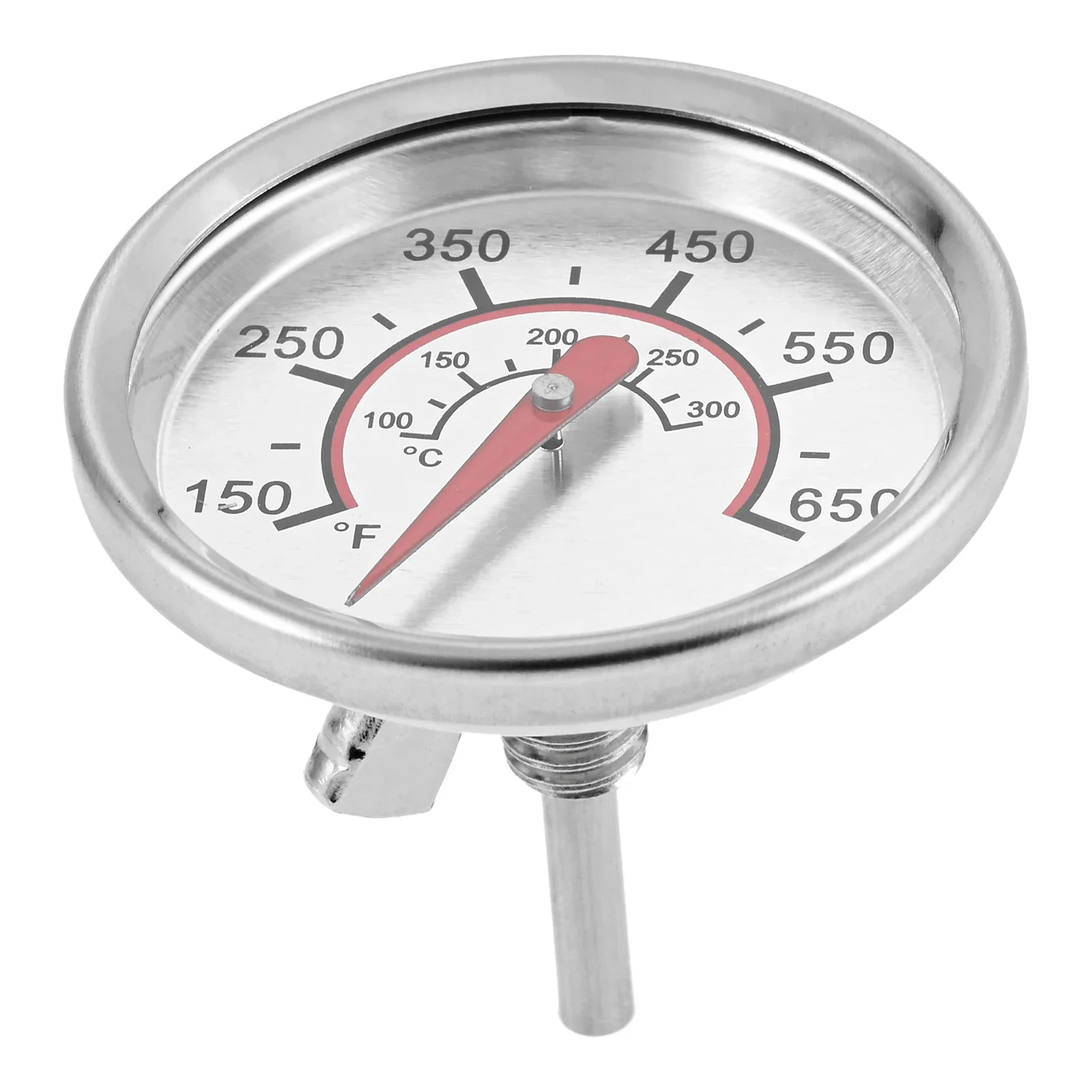 1.78 Inch Barbecue Grill Temperature Gauge for CharBroil Models Pit BBQ Thermometer Fahrenheit Heat Indicator for Meat Cooking