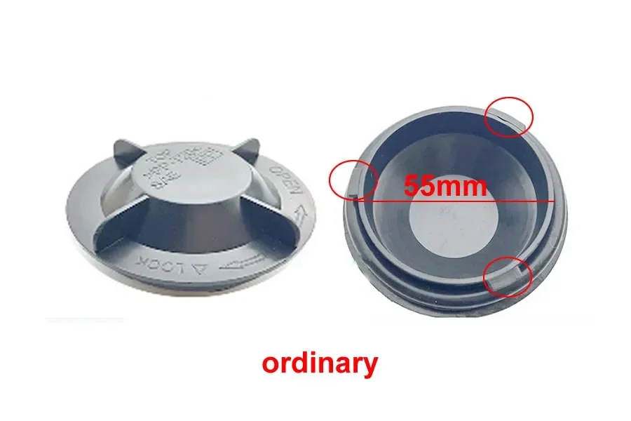 

LED Front Fog Lamp Dust Cover Waterproof Dustproof Seal Cap Refitting Parts 55mm For Changan CS75 CX70 2014-2019