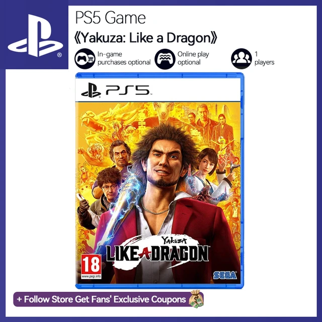 Playstation 5 Game Ps5 Game Yakuza Like A Dragon Genre Unique Remote Play  Supported 11 Screen Languages Platform Ps4 Ps5 - Game Deals - AliExpress
