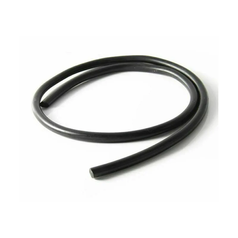 1M Fluorine Rubber Solid Strip Black Round Rubber O-Ring Bar Seal Oil Resistance Not Foaming Diameter 2mm 4mm 5mm 8mm 10mm 15mm