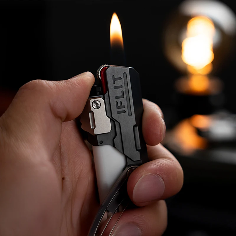 EDCELL フィジェットトイ EDCELL IFRIDUS EDC フィジェット スライダー ファイア シェル メタル