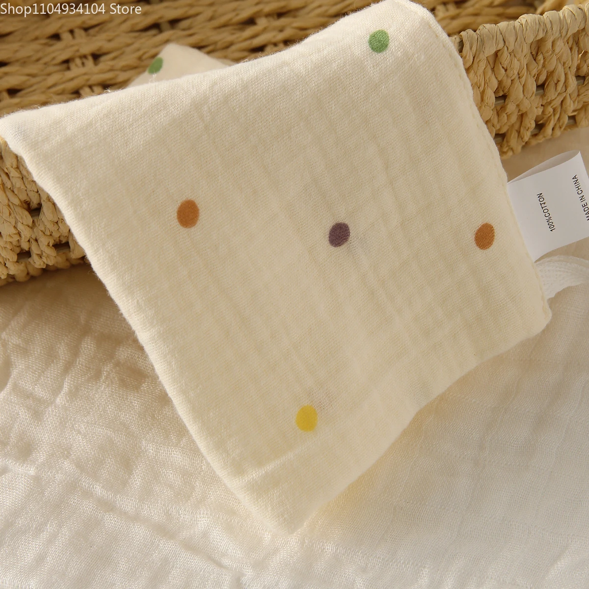 Baby Cotton Washcloth Set 3