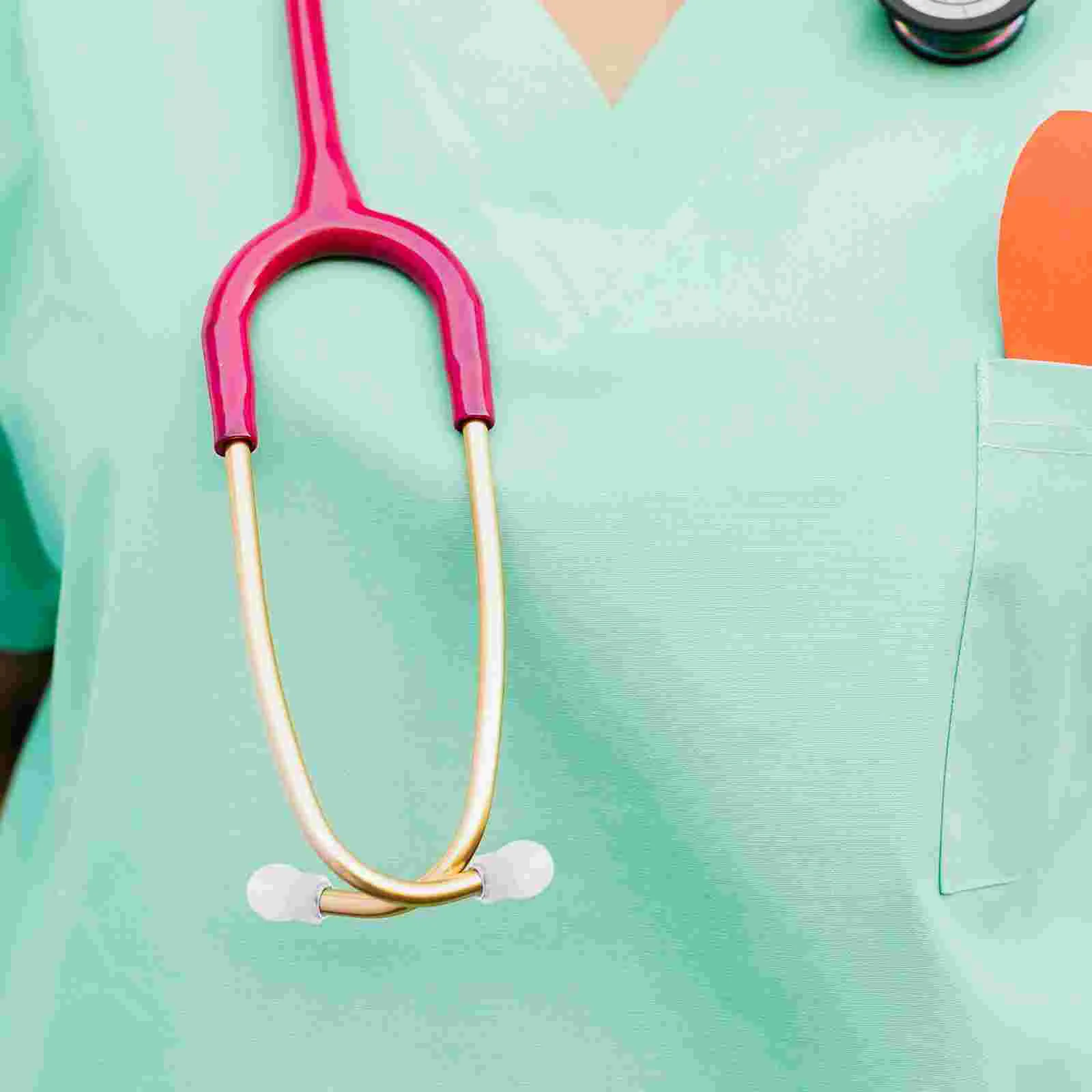 Pediatric Stethoscope Diaphragm Adult Replacement Accessories Film Stethoscopes Ear Tips Bell Cover Parts Kits Medical Devices
