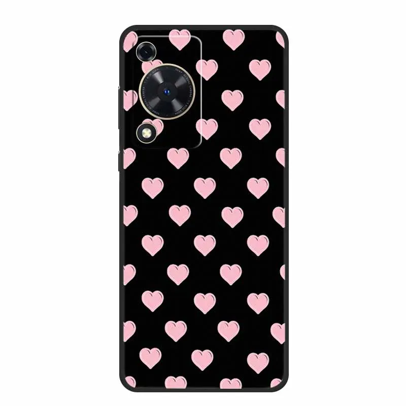 Embossed 3D Shockproof Silicone Phone Case - Soft Protective Cover