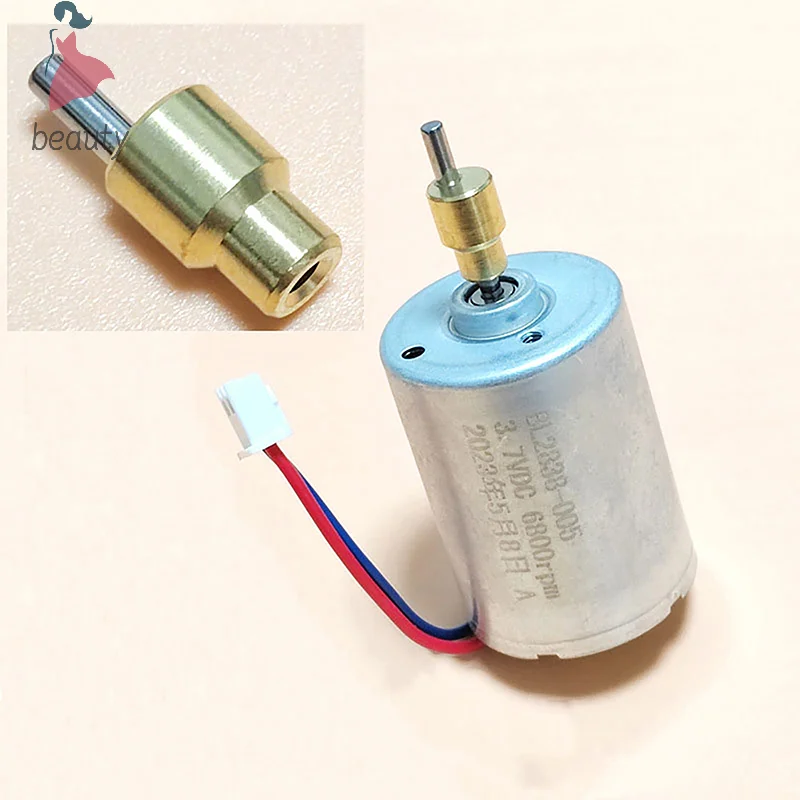 1Pcs Copper Head For Eccentric Wheel Shaft Motor Wheel Hair Clipper Shaft Shear Clipper Hole 2.0mm Brass Motor Eccentric Shaft 2