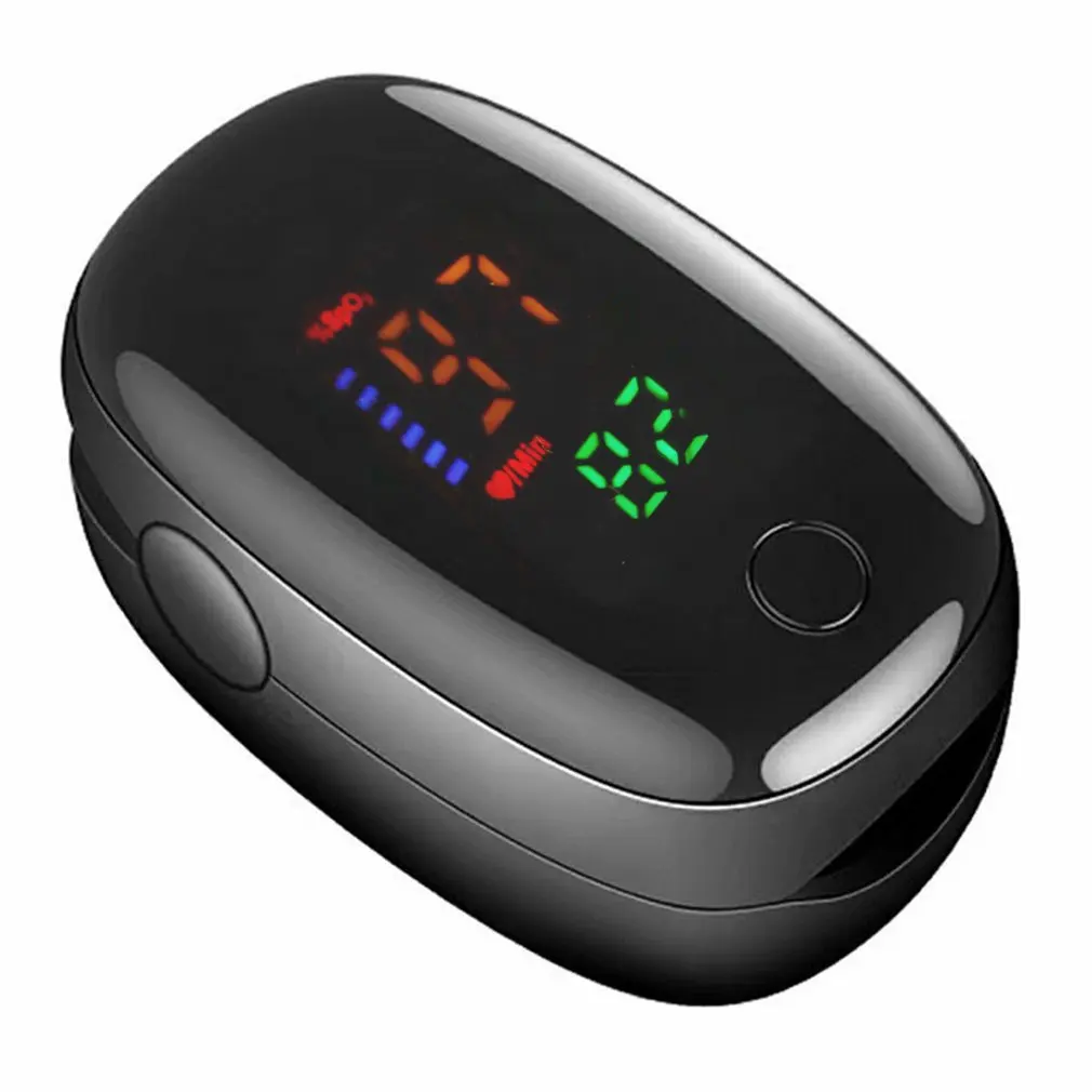 Oxímetro De Dedo Digital, Oxímetro De Pulso De Ponta Do Dedo, Medidor De Saturação De Sangue, Monitor De Finger SPO2 PR