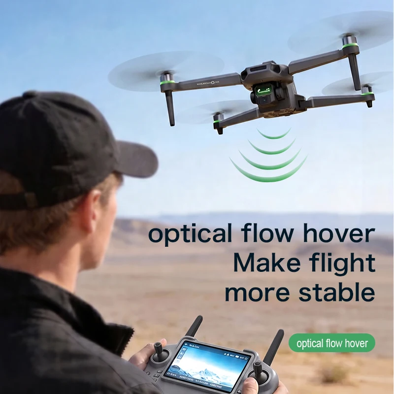 2026New Drone 4K Camera with Screen Live View Brushless Motor Stabilized Airdrop Quadcopter for Beach Photography Party Surprise - 2