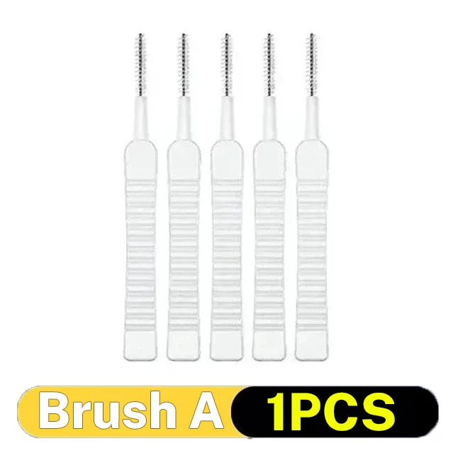 1-10PCS Charging Port Dust Plug with Cleaning Brush for iPhone